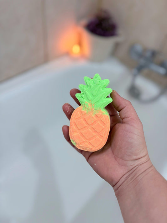 Bomba de Baño de Espuma Piña 140 g 🍍🛁