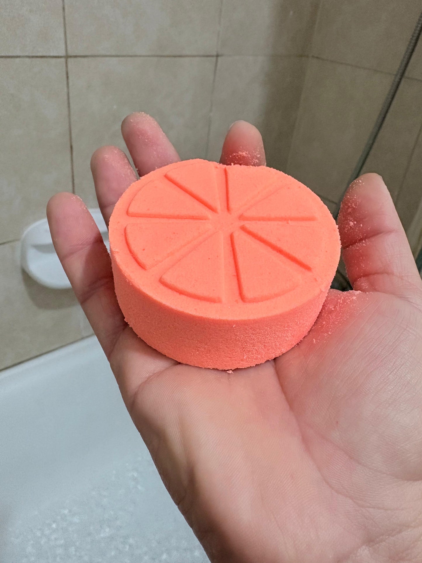 Bomba de Baño de Espuma Naranja 140 g 🍊 🛁